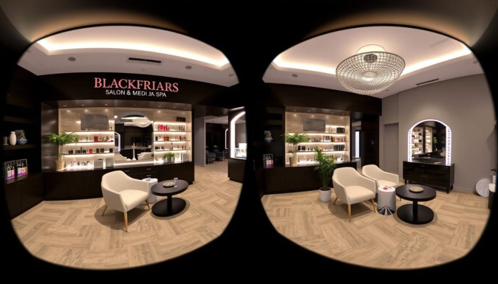 Blackfriars Salon & Medi Spa virtual reality services