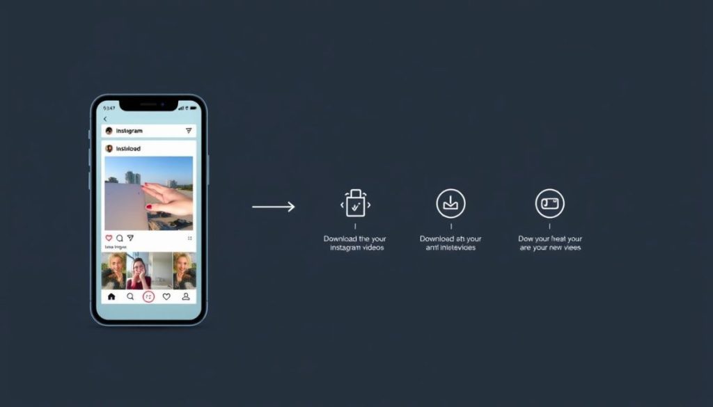 Instagram video downloader steps