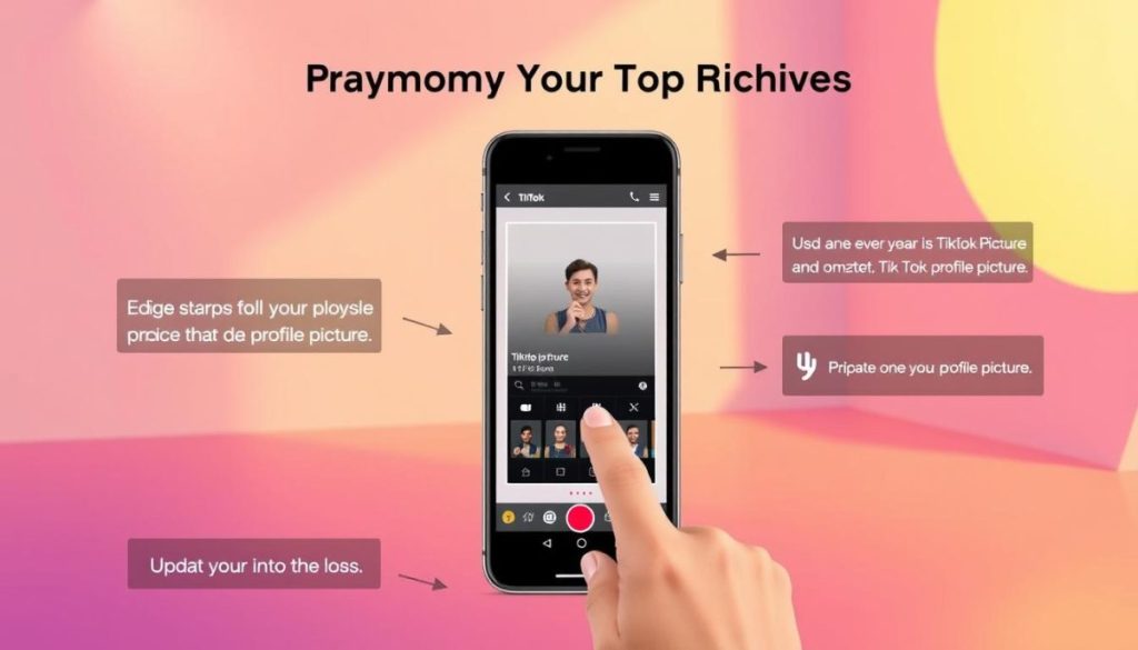 TikTok profile picture update steps TikTok profile picture update steps
