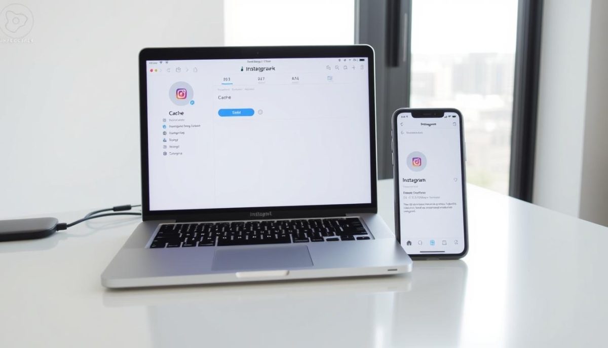 clear instagram cache