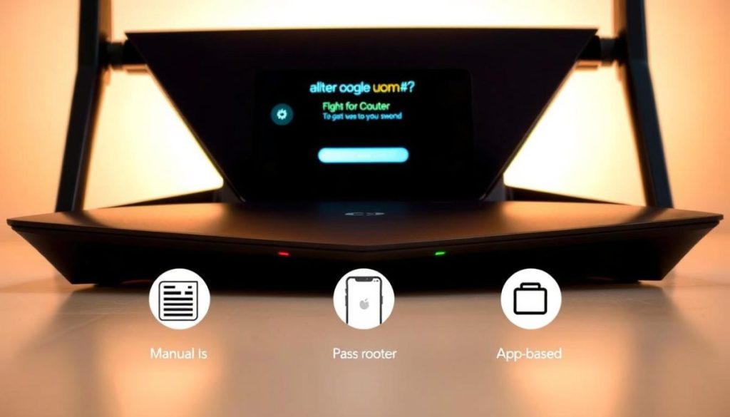 router password update methods
