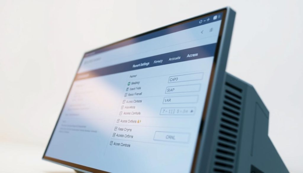 router security optimization interface
