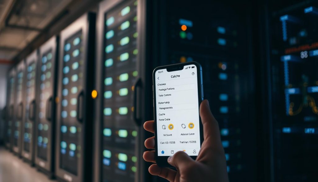 temporary data management